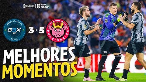 G3X FC vs PORCINOS FC - FINAL - MELHORES MOMENTOS - KINGS WORLD CUP