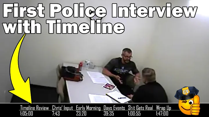 Chris Watts FULL 1st police interview (with timeline) the day after he murdered his family 8-14-18