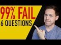 99% fail these 6 money questions...
