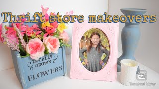 THRIFT STORE MAKEOVERS | Trash to Treasure DIYs