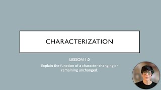 Characterization Dynamic & Static