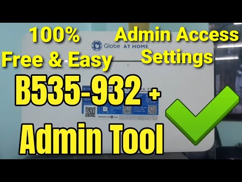 B535-932 BYPASSED HIDDEN ADMIN SETTINGS || Step-by-Step|| AdminTool