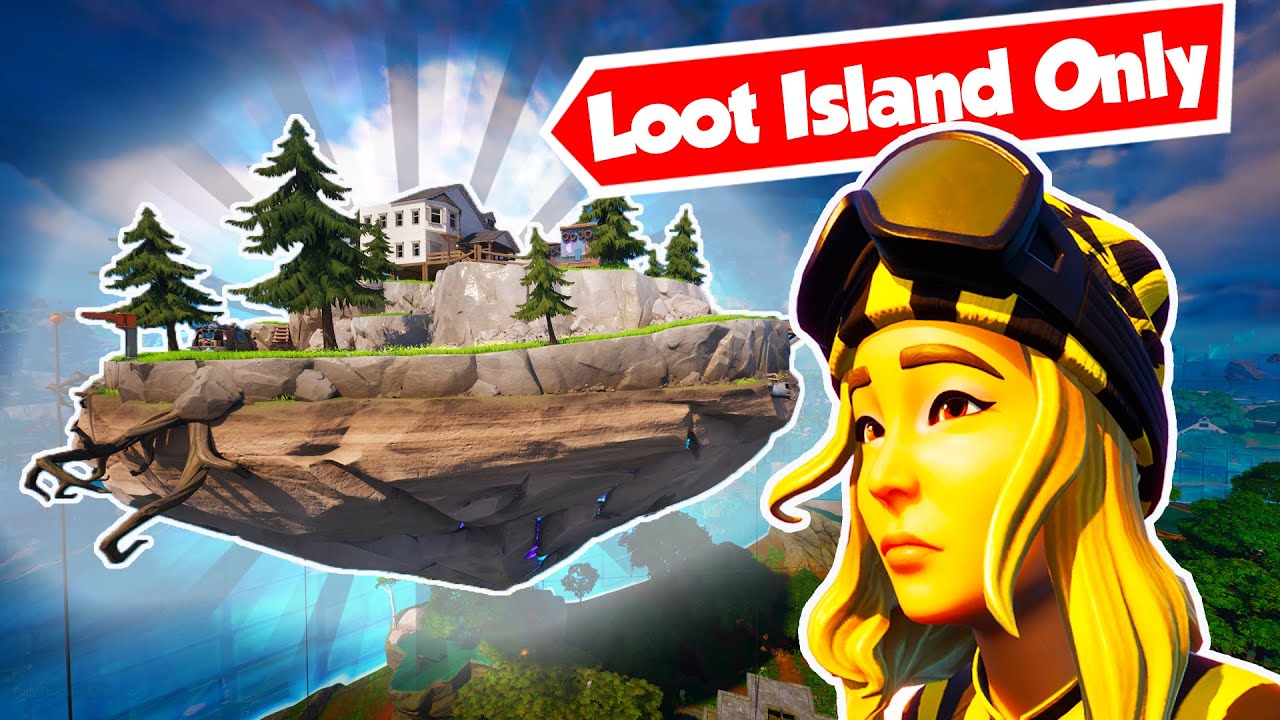 LOOT ISLAND Only Challenge in Fortnite!