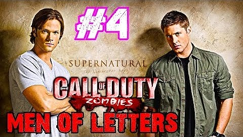 Call of Duty Custom Zombies: MEN OF LETTERS Part 4▐ Suley Wins!