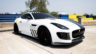Sports Performance Jaguar F-Type Custom 1:1 “Off-White” Wrap Reveal!