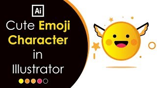 How To Create Cute Character & Emoji in Adobe Illustrator screenshot 5