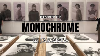 BTS Pop Up Monochrome in Jakarta Indonesia | Gandaria City