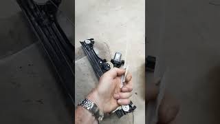 fiat 500 window regulator zip tie fix!