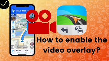 How to enable the video overlay feature on Sygic GPS?