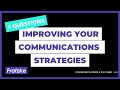 Improving your communications strategy  5 questions   lisa fratzke