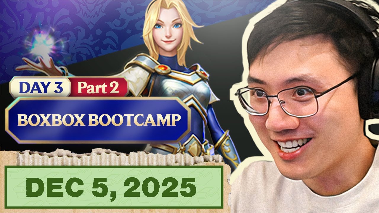 Day 3: BOXBOX BOOTCAMP! | Time to hit Rank 1 | TFT Set 16 | Part 2 ...