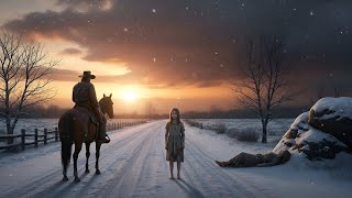 Can You Take Her Instead of Me?” Asked the Little Girl — Cowboy Said Nothing… Then Took Both
