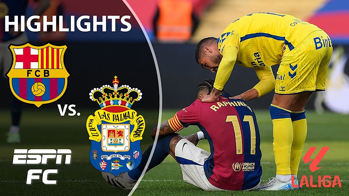 🚨 SHOCKING UPSET 😱 Barcelona vs. Las Palmas | LALIGA Highlights | ESPN FC