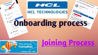 HCL joining Process #hcl  onboarding process #hcl freshers # hcl pre-joining formalities # hcl GET screenshot 4