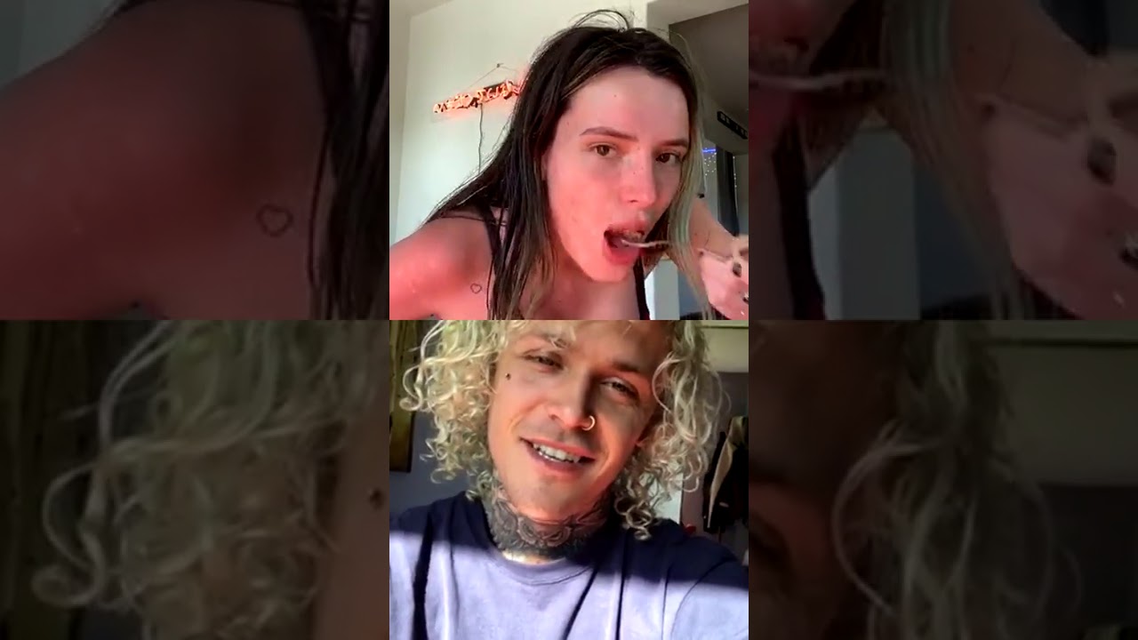 Bella Thorne Live Stream, April 17, 2020