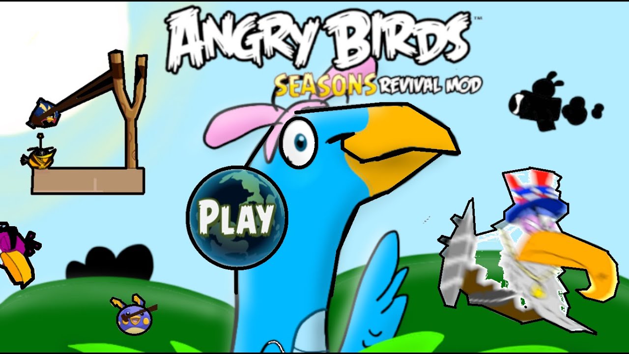 Angry Birds Seasons Mod Revival V 4.1.0 by Halo 345 Gameplay - YouTube