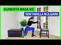 Cómo aumentar masa muscular en piernas y glúteos con SENTADILLA BULGARA | NAYLA Vlogs
