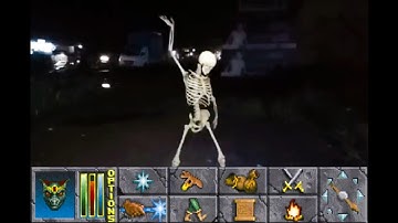 A Daggerfall Skeleton