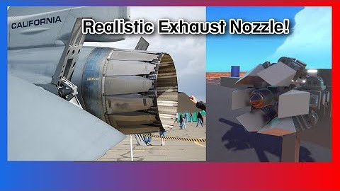 How to Make a Realistic Jet Exhaust Nozzle in Trailmakers!