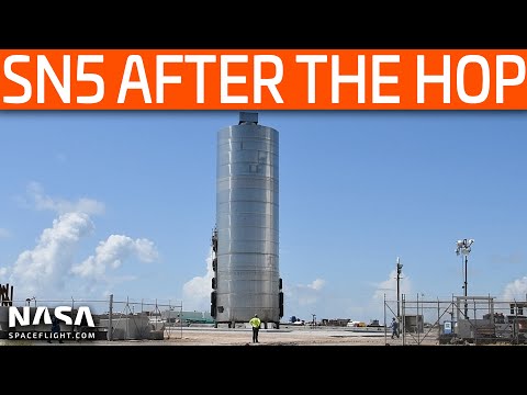 SpaceX Boca Chica - Checking in with SN5 following historic hop