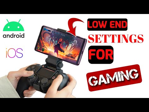 Best Developer Settings For gaming on || LOW END || Mobile Phones (IOS & Android )