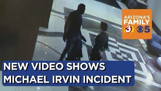 New surveillance video of Michael Irwin incident at Phoenix hotel