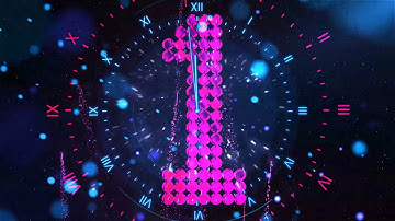 NEW YEAR COUNTDOWN 2018  v 625  30 sec TIMER with sound effects + voice 4k
