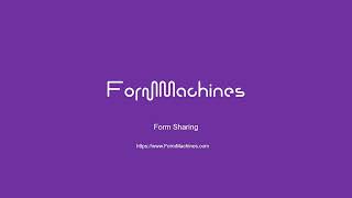 Form sharing