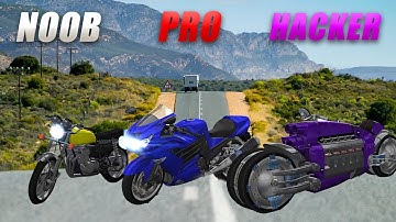 NOOB vs PRO vs HACKER - Traffic Rider