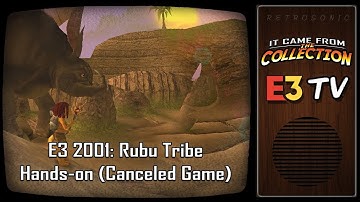 E3 2001: Rubu Tribe Hands-on (Canceled Game) 📺 From The Collection TV
