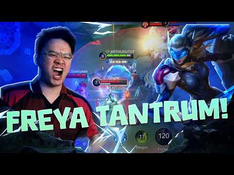 FREYA SLEEPS RAGE IN THE LAND OF DAWN! - Mobile Legends