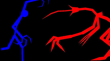 Redd vs Bluee | Stick Nodes Animation