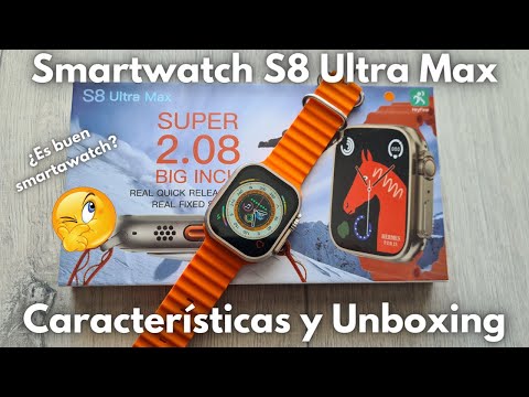 Reloj inteligente S8 Ultra Max para hombre y mujer, con NFC Smartwatch  serie 8, respuesta a llamadas, 1:1, 49mm, tamaño 2,08 , pantalla  deportiva, carga inalámbrica, 2023