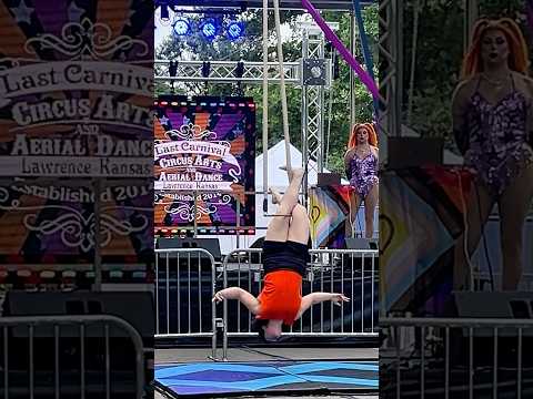 POV: You Look Up and See This 🤸‍♀️🎪