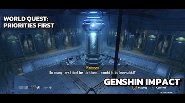 [Genshin Impact World Quest] Priorities First: Go To The Marked Location To Retrieve Data Cassettes