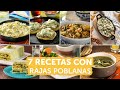 7 recetas con rajas poblanas | Recetas kiwilimón