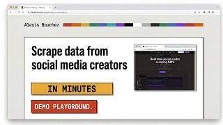 Scrape Data From Social Media Creators - ScrapeCreators Review