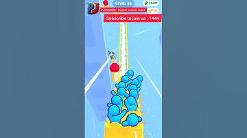 Runner coaster 😲 #Game Level 43 #Gameplay #shorts #racegame #runnercoaster