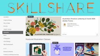 Best illustration courses you can take on Skillshare