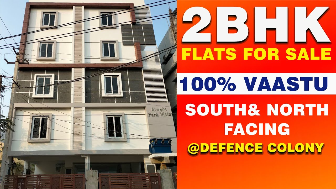 South & North Facing 2BHK Flats for Sale Neredmet Defence Colony