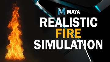 🔥 Realistic Fire Simulation in Maya | Candle Ignites Books & Curtains Burn!