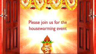 Griha Pravesh Puja Invitation