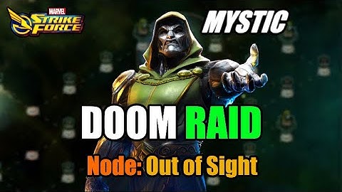 DOOM 1 (MYSTIC) - NODE: OUT OF SIGHT (1 SHOT) | STEP BY STEP GUIDE | MARVEL STRIKE FORCE | MSF