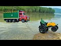 Tata Truck Accident Pulling Out Hulk Tractor | Cartoon video | Tractor cartoon | Jcb Cartoon