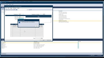 Rover ERP Tutorial: General Ledger Module Training