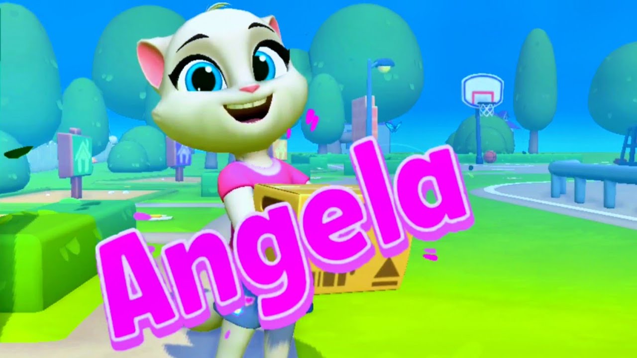 My Talking Tom friends 2 Angela Coming