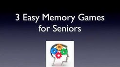 3 Easy Memory Games for Seniors 