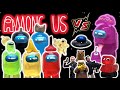 Figuras de AMONG US #3 - Tripulantes con Mascotas, Accesorios e IMPOSTOR ¿Quién Morirá? @TOY SHOTS