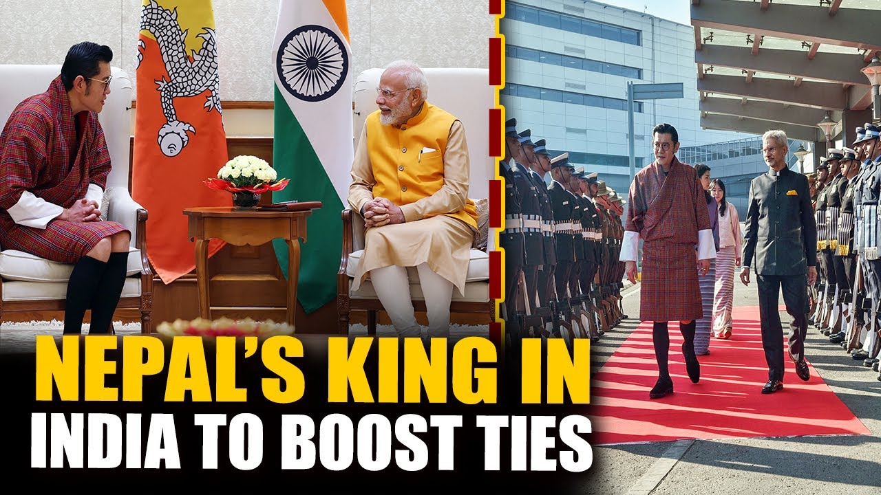 Bhutan King Wangchuk meets PM Modi, Jaishankar in Delhi to strengthen ties