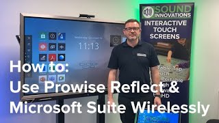 Prowise Reflect and Microsoft Suite Wireless Annotation - How to use screenshot 1